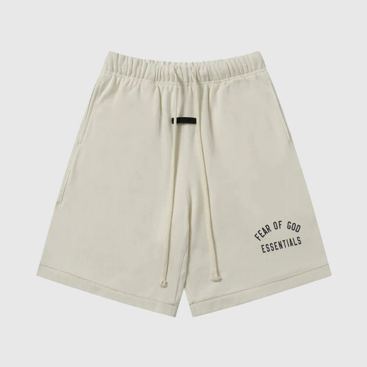 Essentials cloud dance everyday shorts by Fear of God front view