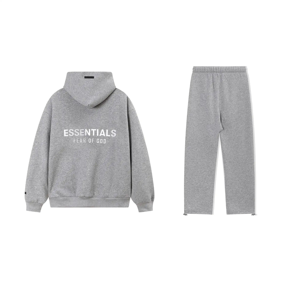 Cloudy Gray Essentials Tracksuit Pullover