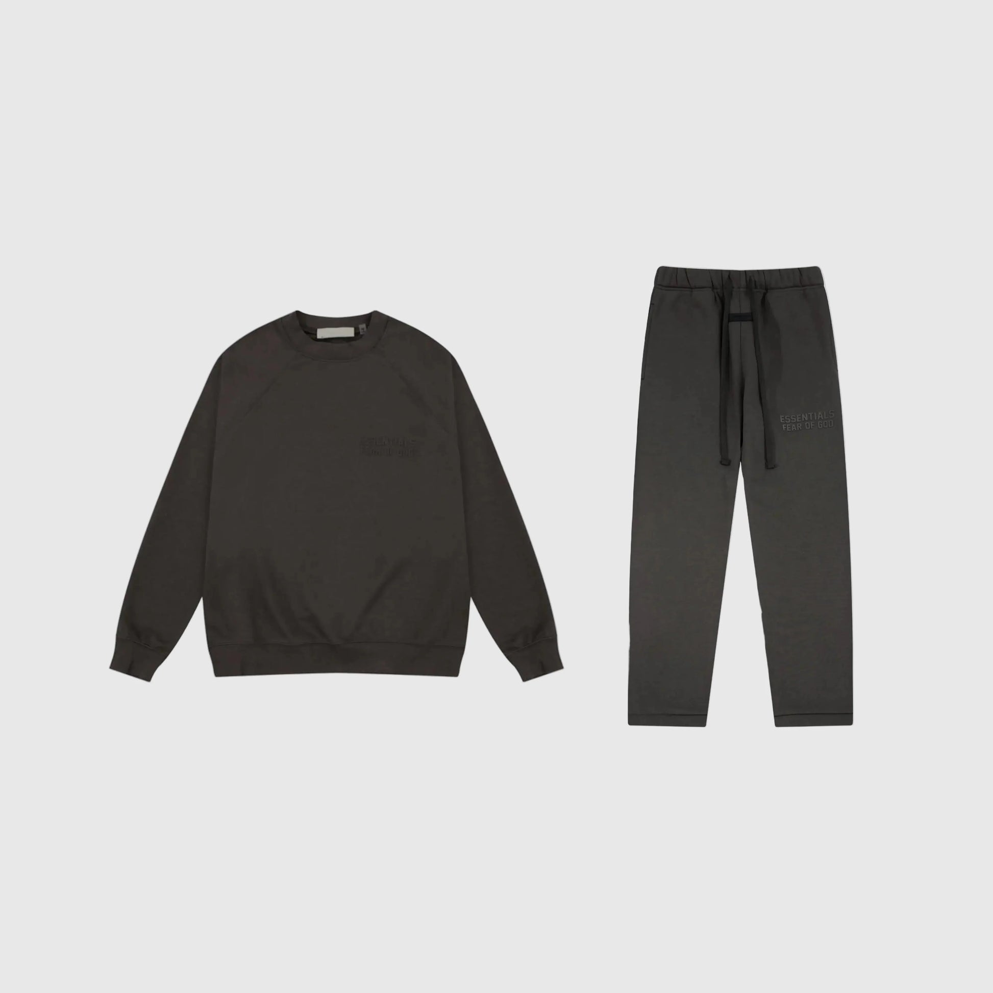 Essentials Ink Hoodie Set front view – Fear of God matching set