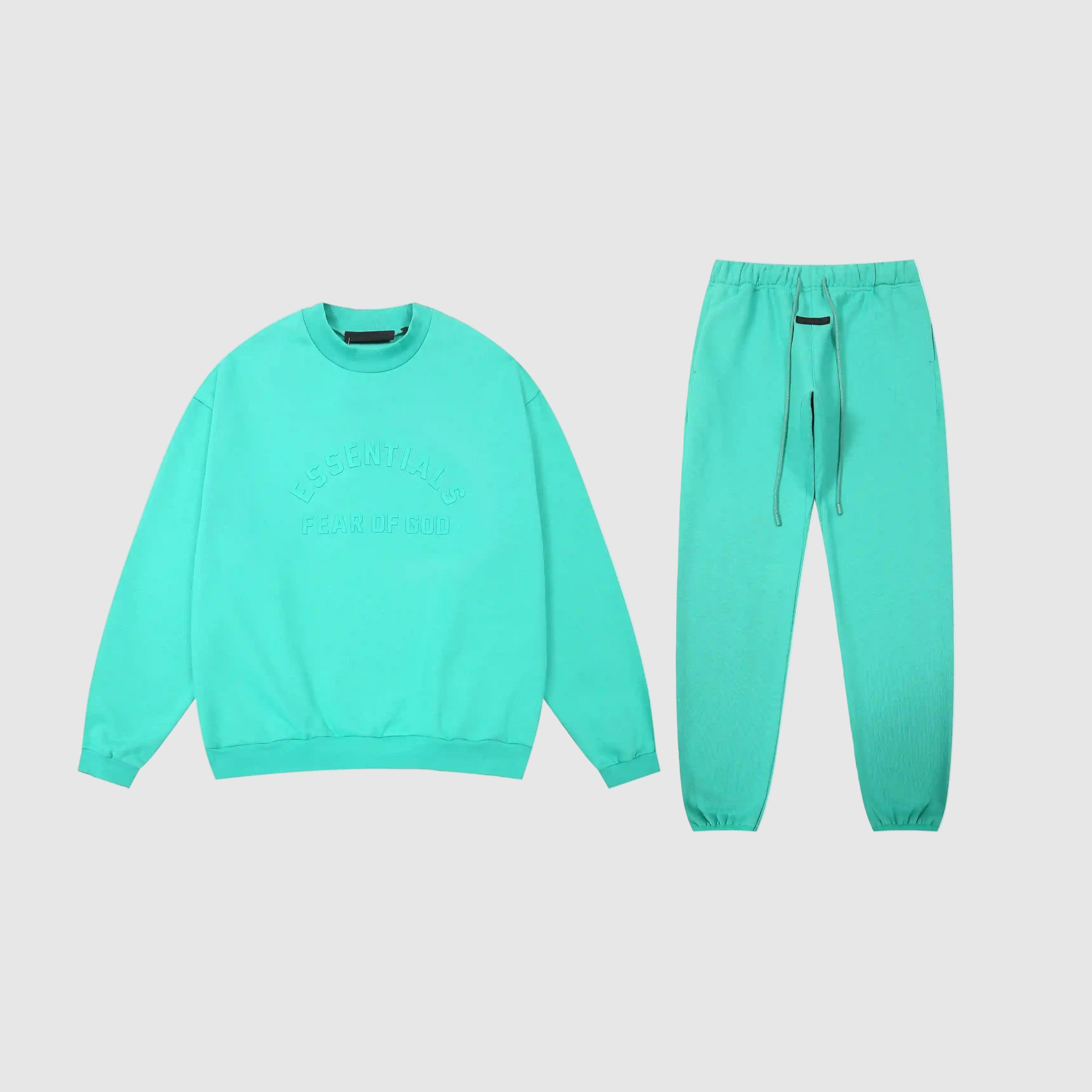 ESSENTIALS Clothing Aqua Green Tracksuit