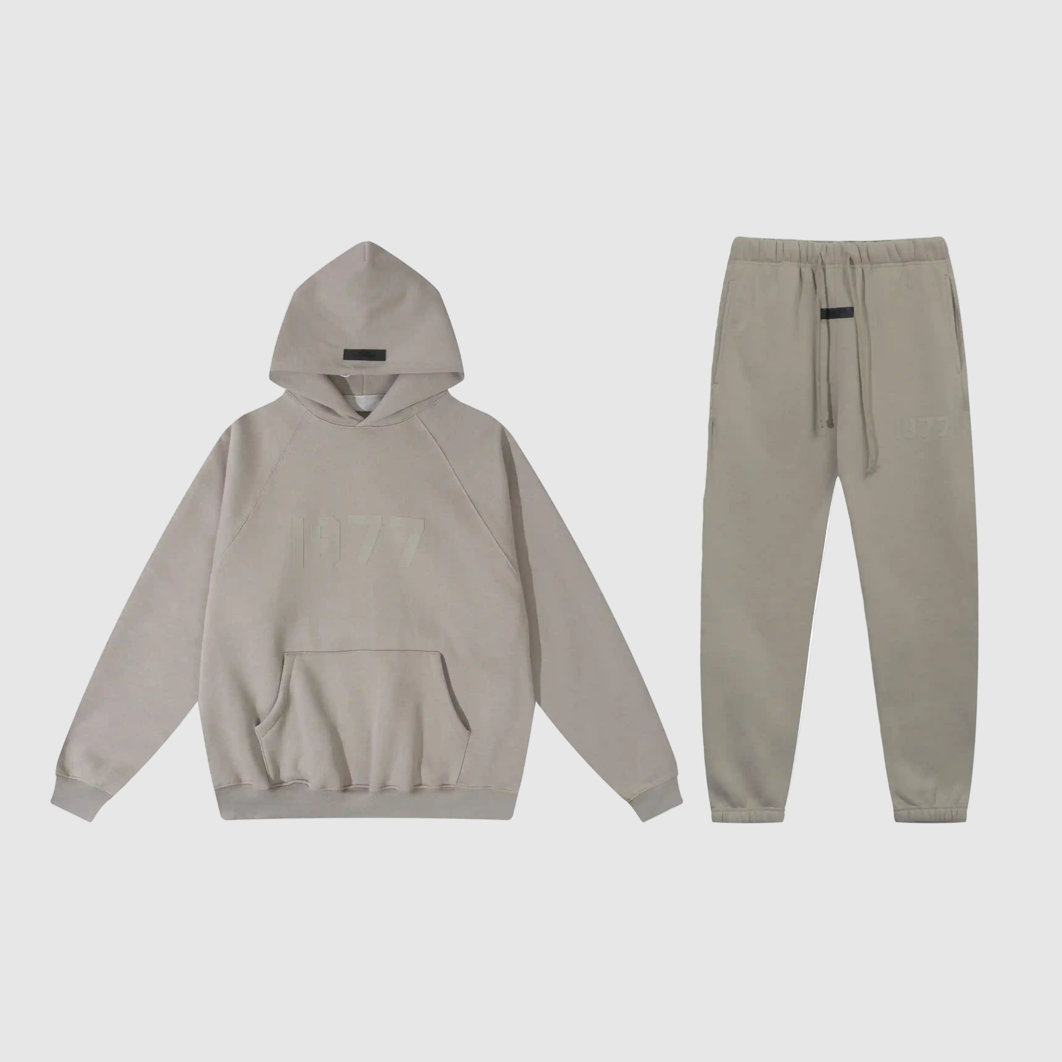 ESSENTIALS Clothing Heathered Grey Tracksuit