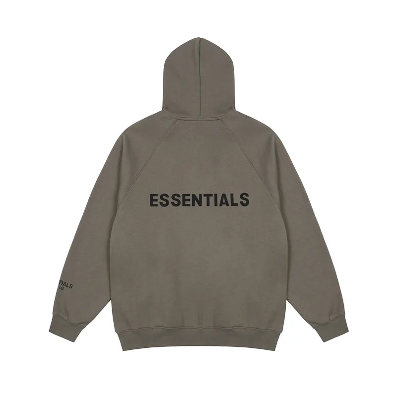 ESSENTIALS Clothing Sandstone Zip Fleece Hoodie