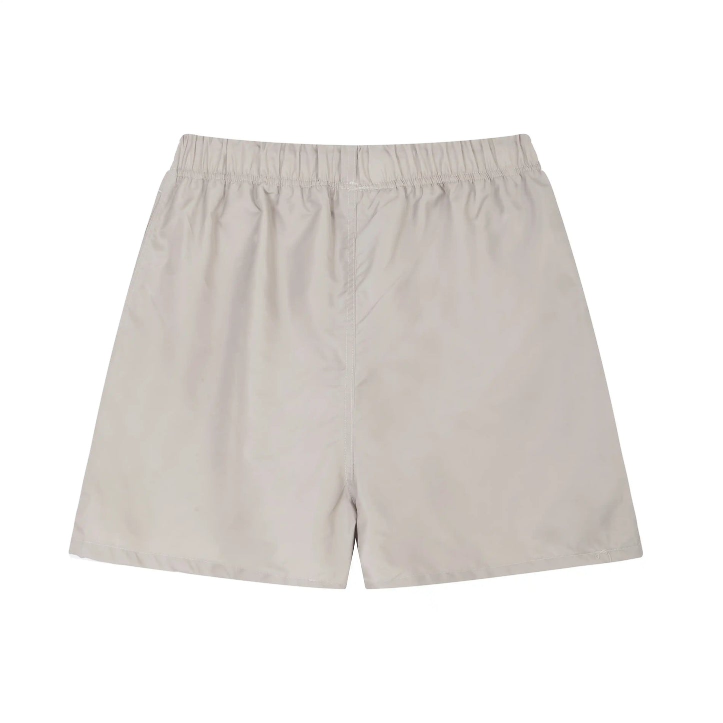 Fear of God Essentials fleece shorts in heathered grey with tonal branding and drawstring waist