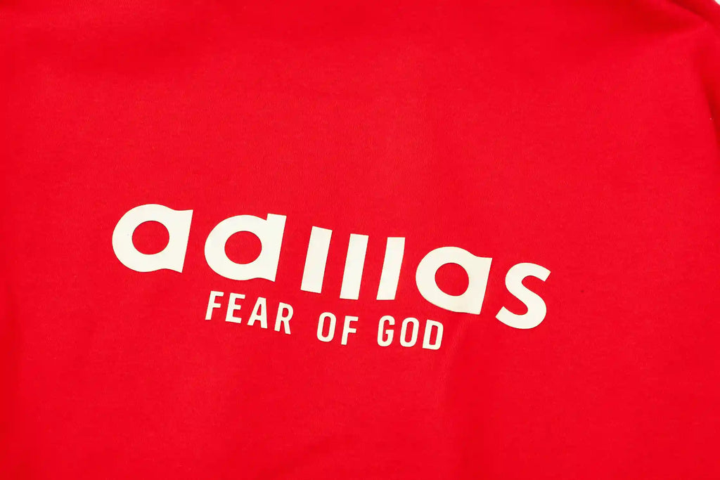 ESSENTIALS Clothing Red Hoodie