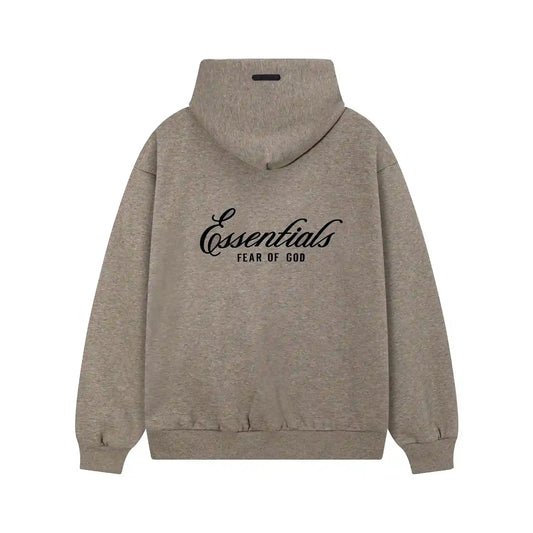 Fear of God Essentials Heather Gray Hoodie