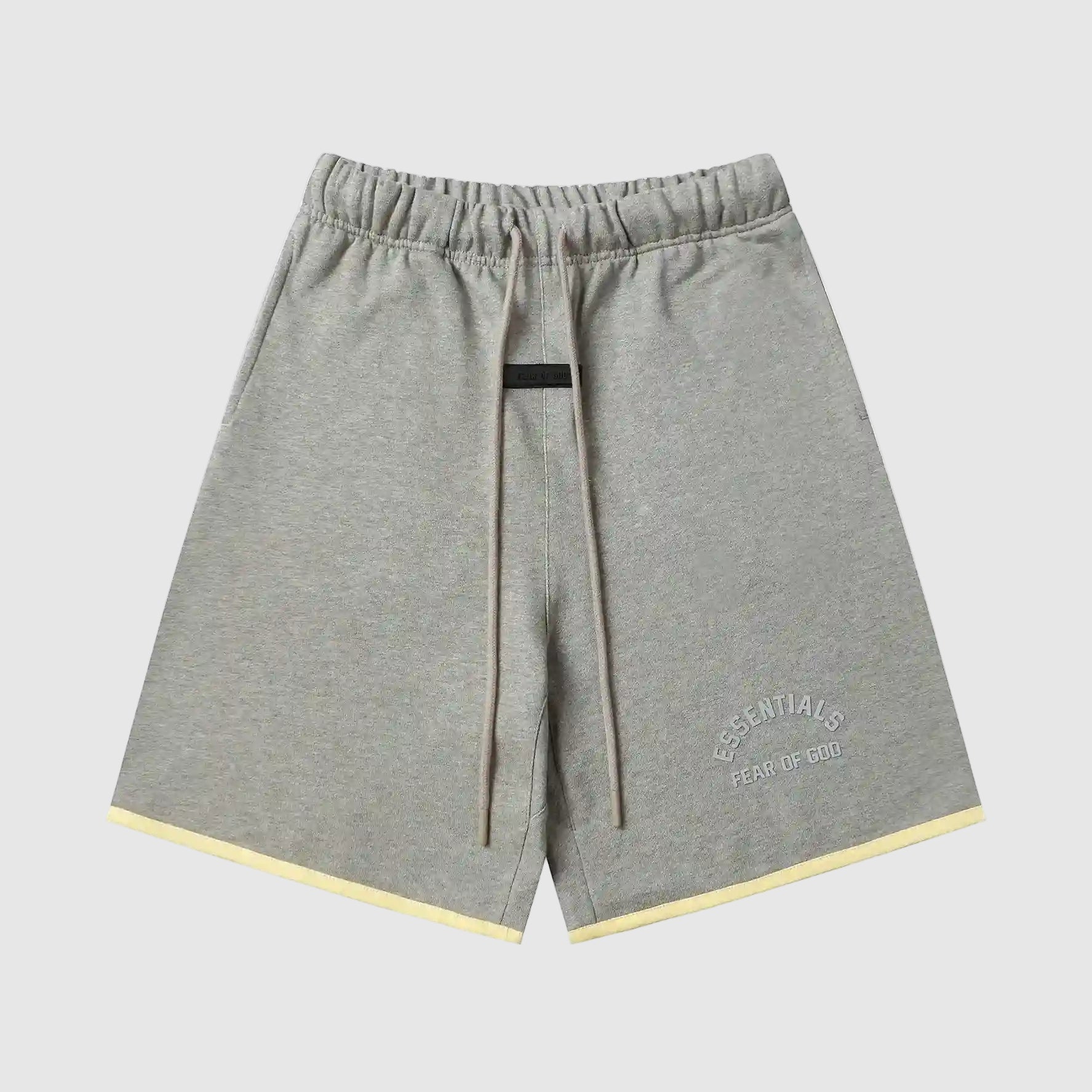 Essentials Clothing Dark Heather Oatmeal Short