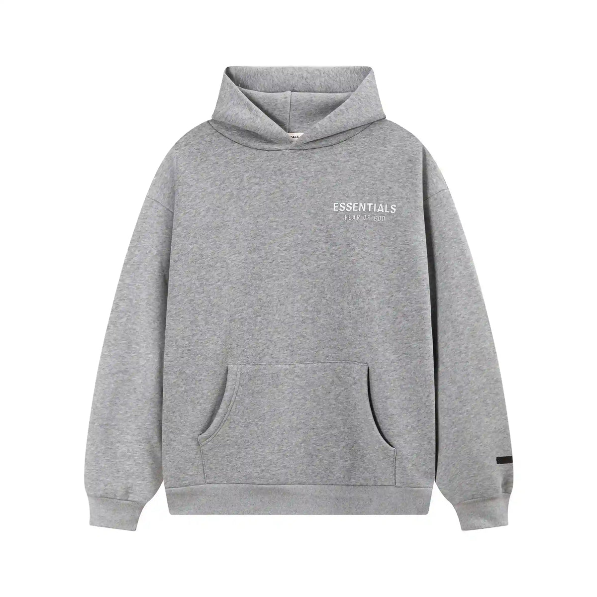 Cloudy Gray Essentials Tracksuit Pullover