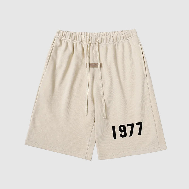 Essentials Clothing Light Cream Short