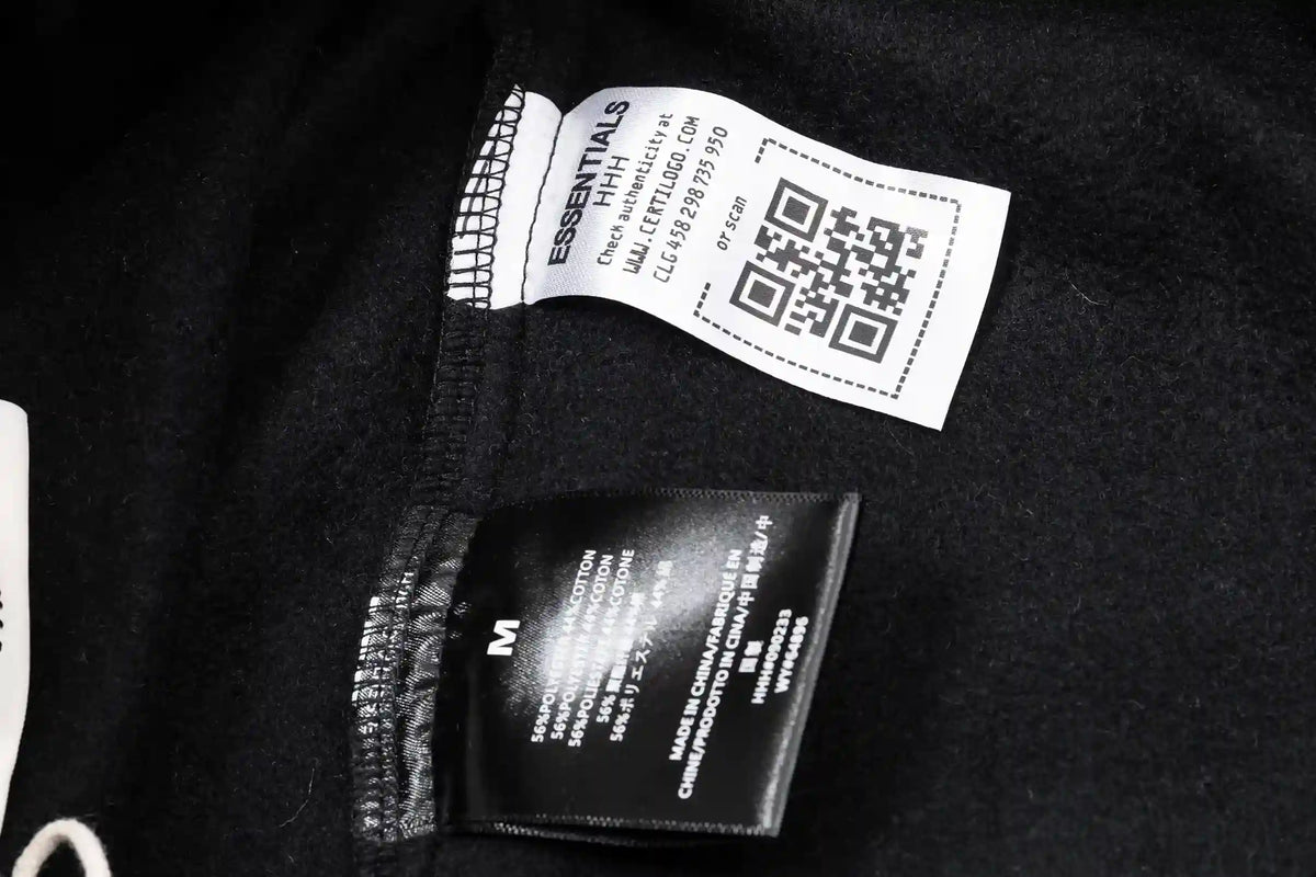 Essentials Sweatpants – Black Essential Pants