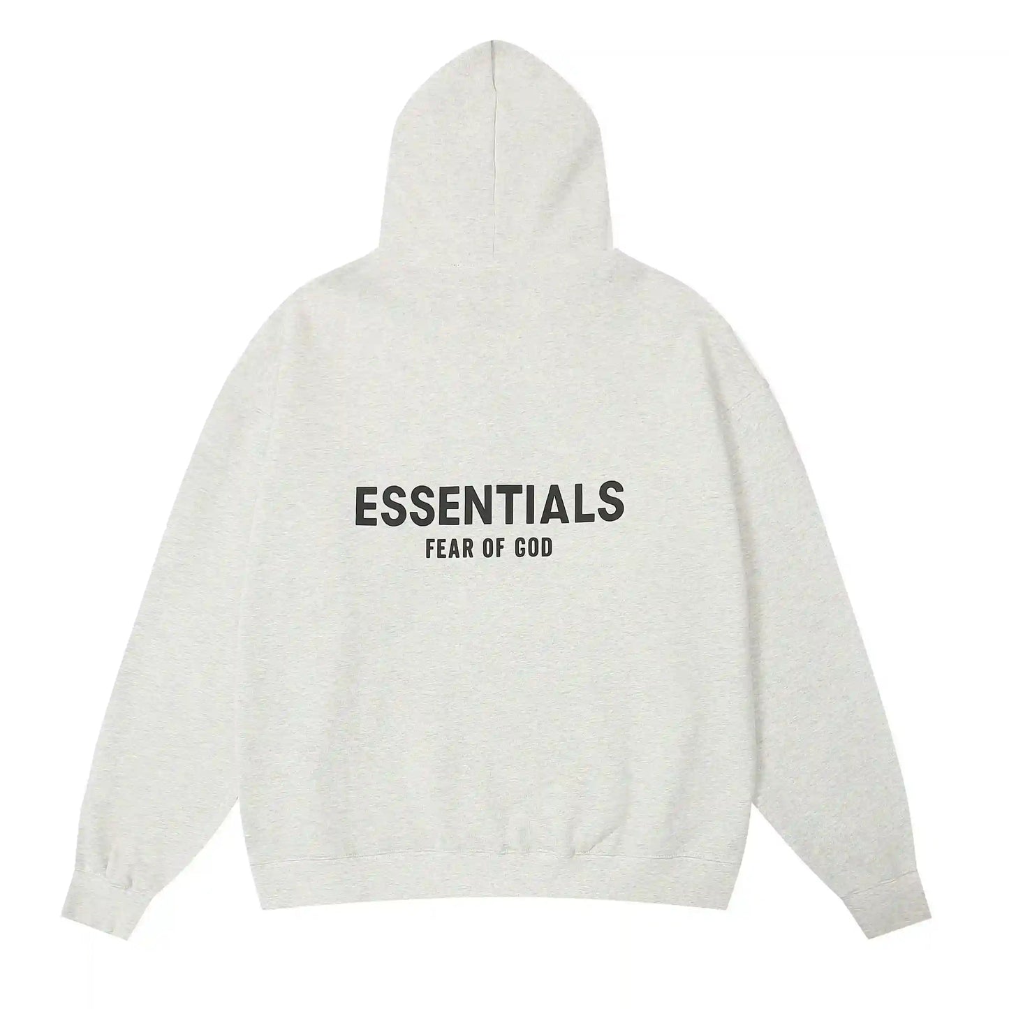 Design details of Essentials cloud dance comfy fleece tracksuit by Fear Of God