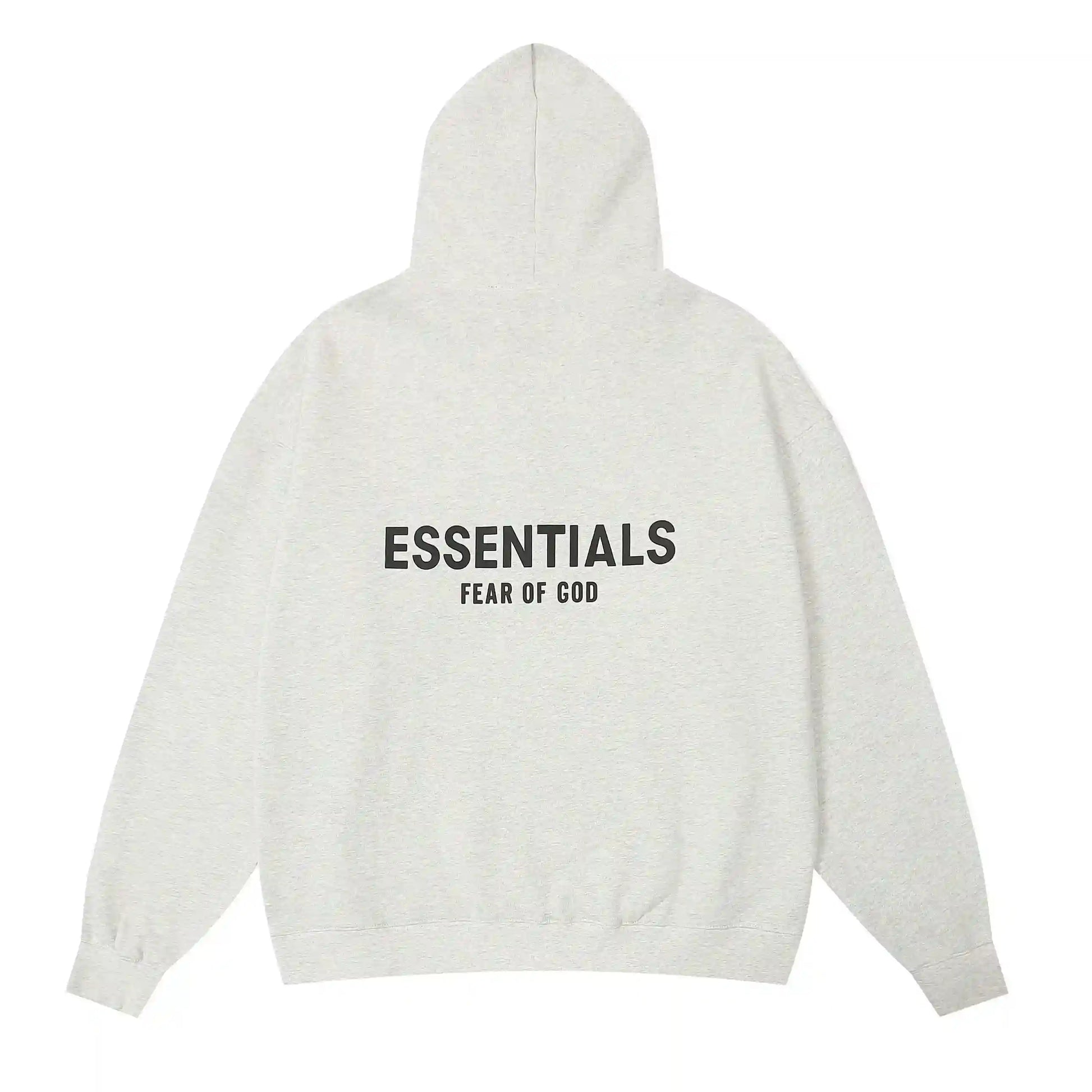 Design details of Essentials cloud dance comfy fleece tracksuit by Fear Of God
