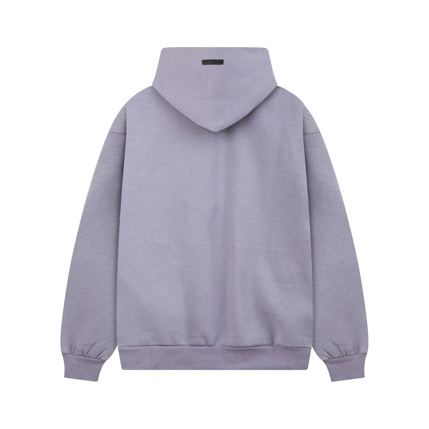 Essentials Pastel Purple joggers elastic waistband detail