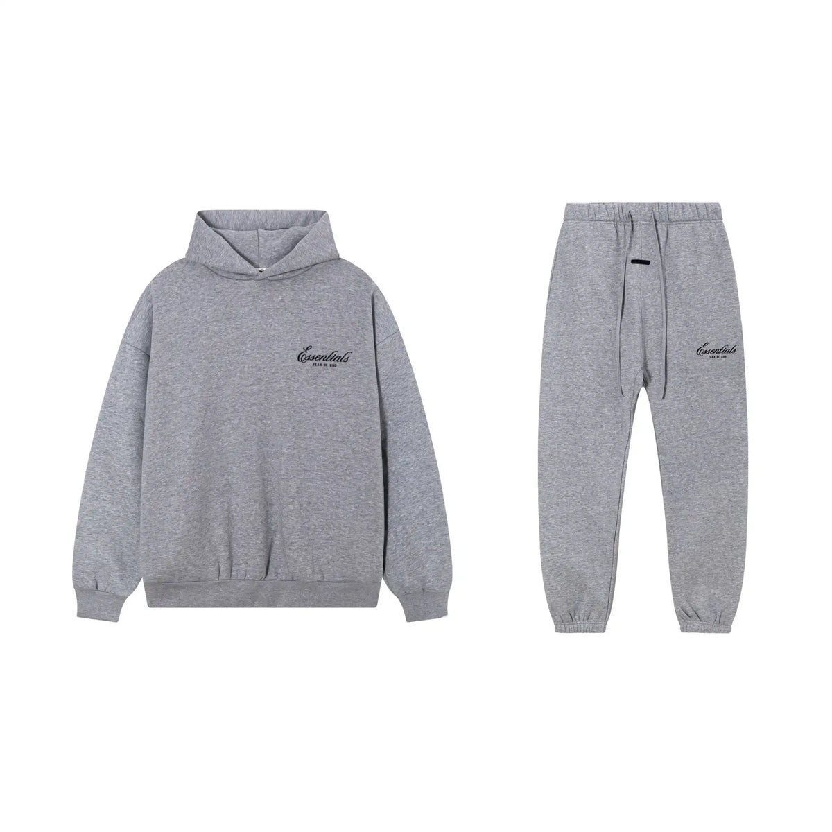 Cloud Gray Essentials Tracksuit Pullover