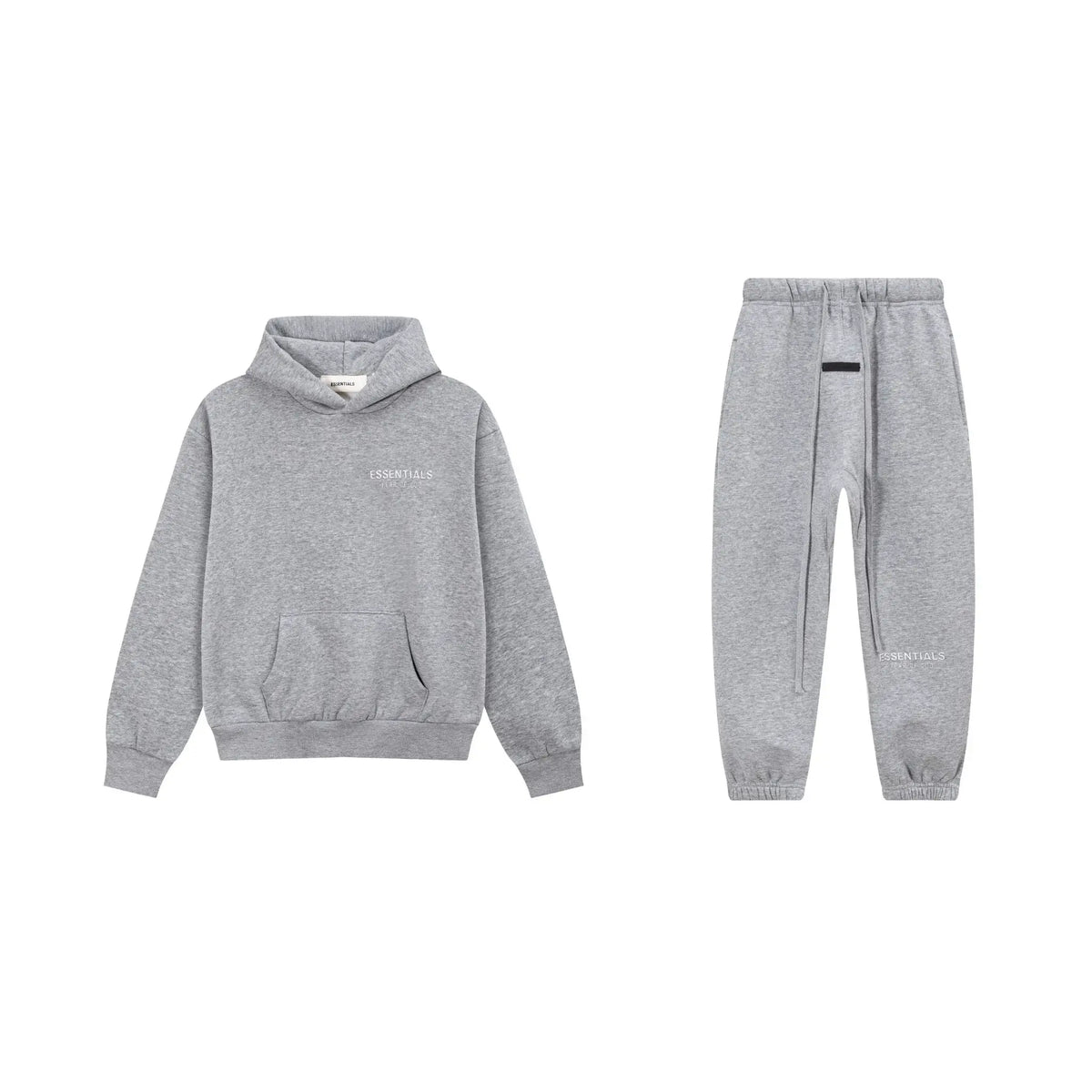 Cloud Gray Essentials Tracksuit Pullover