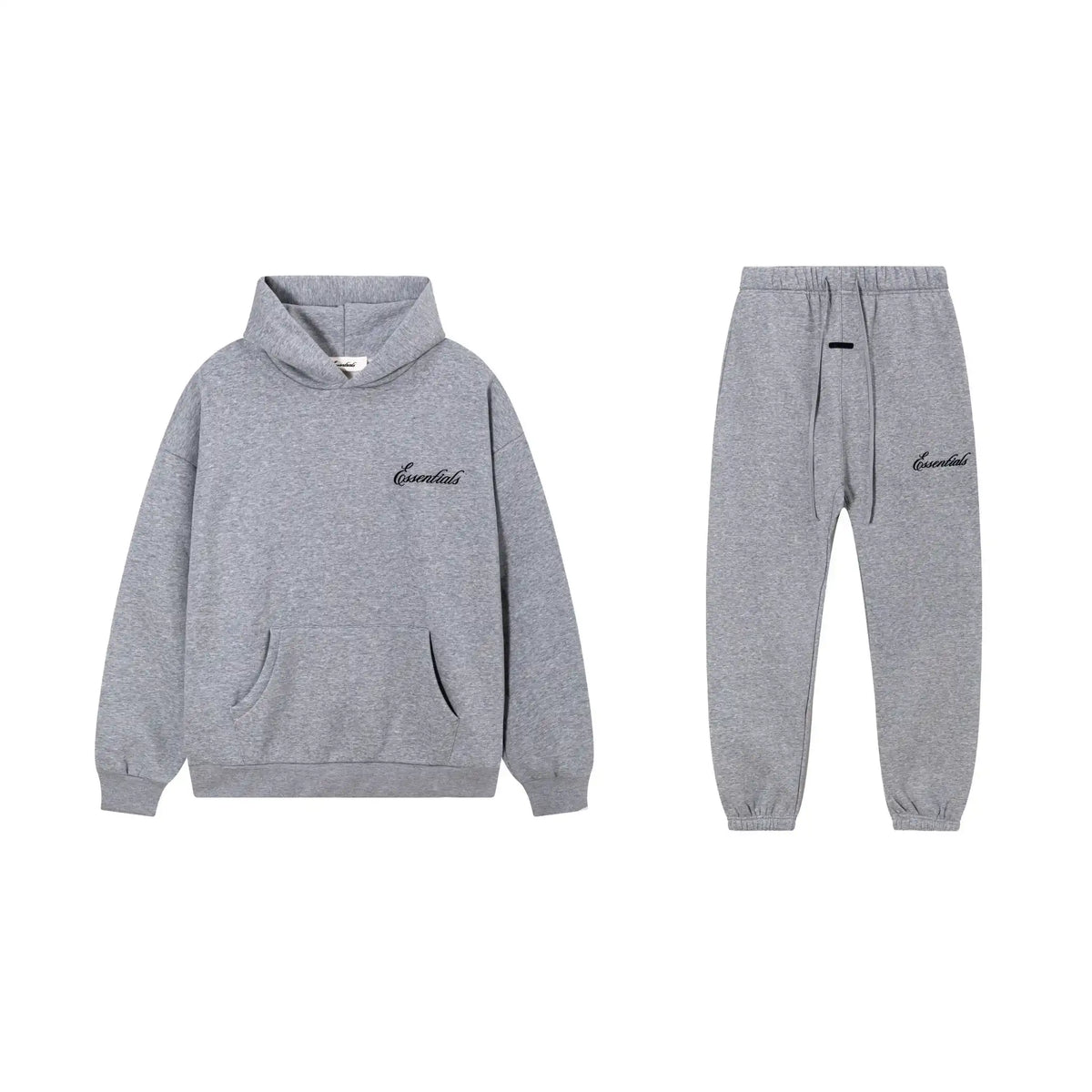 Light Gray Essentials Tracksuit Pullover