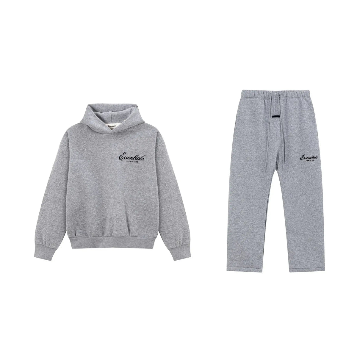 Light Gray Essentials Tracksuit Pullover
