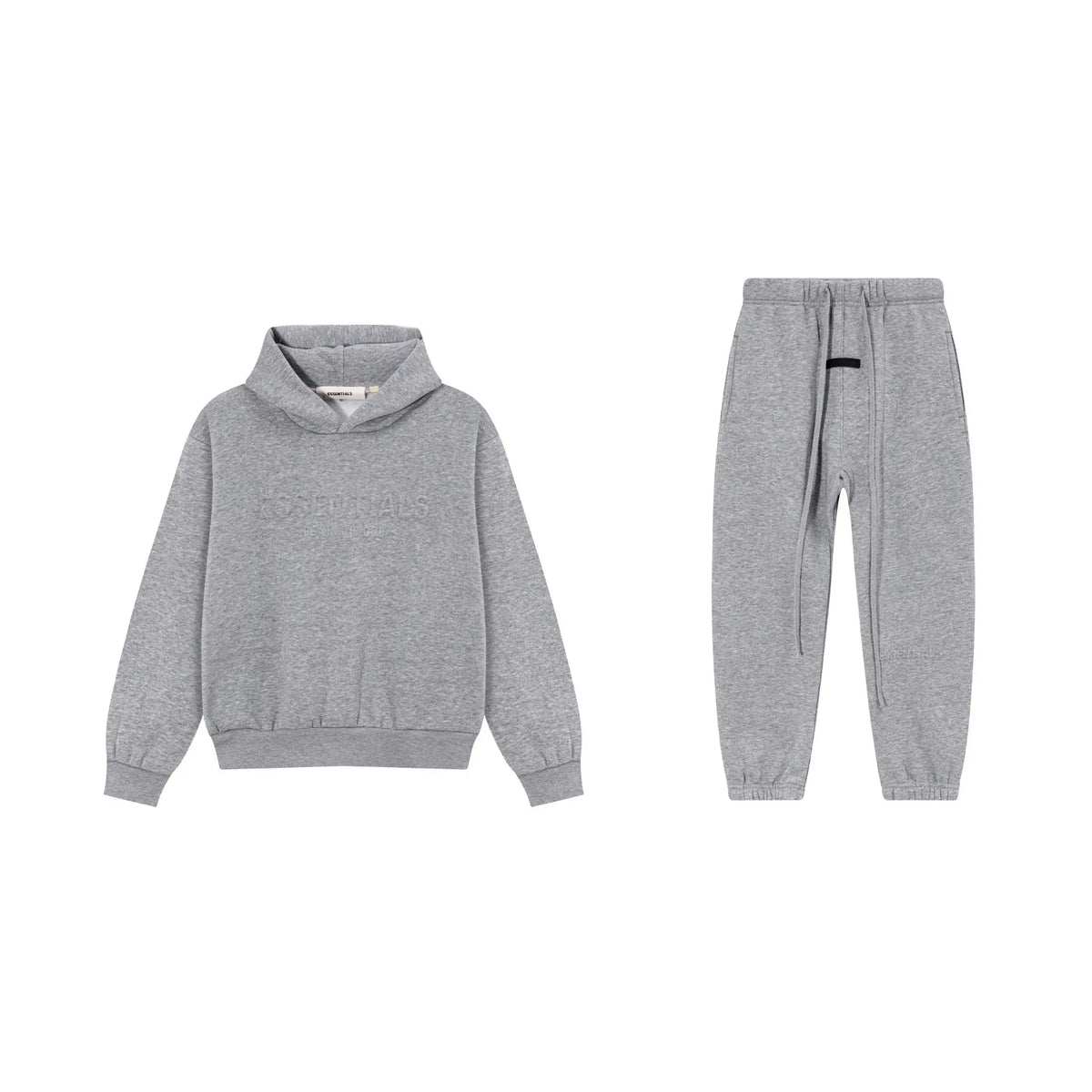 Cloud Gray Essentials Tracksuit Pullover