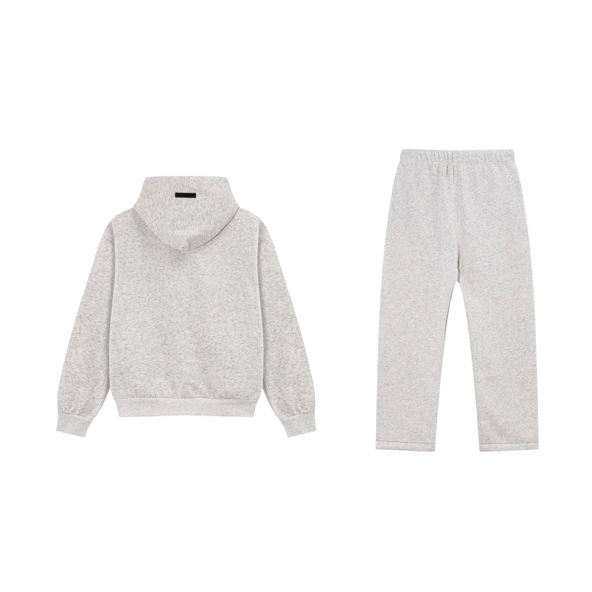 Light Heathered Oatmeal Essentials Tracksuit Pullover