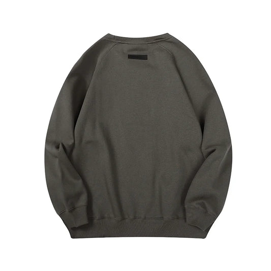 Grey Essentials Sweatshirt, Relaxed Crewneck