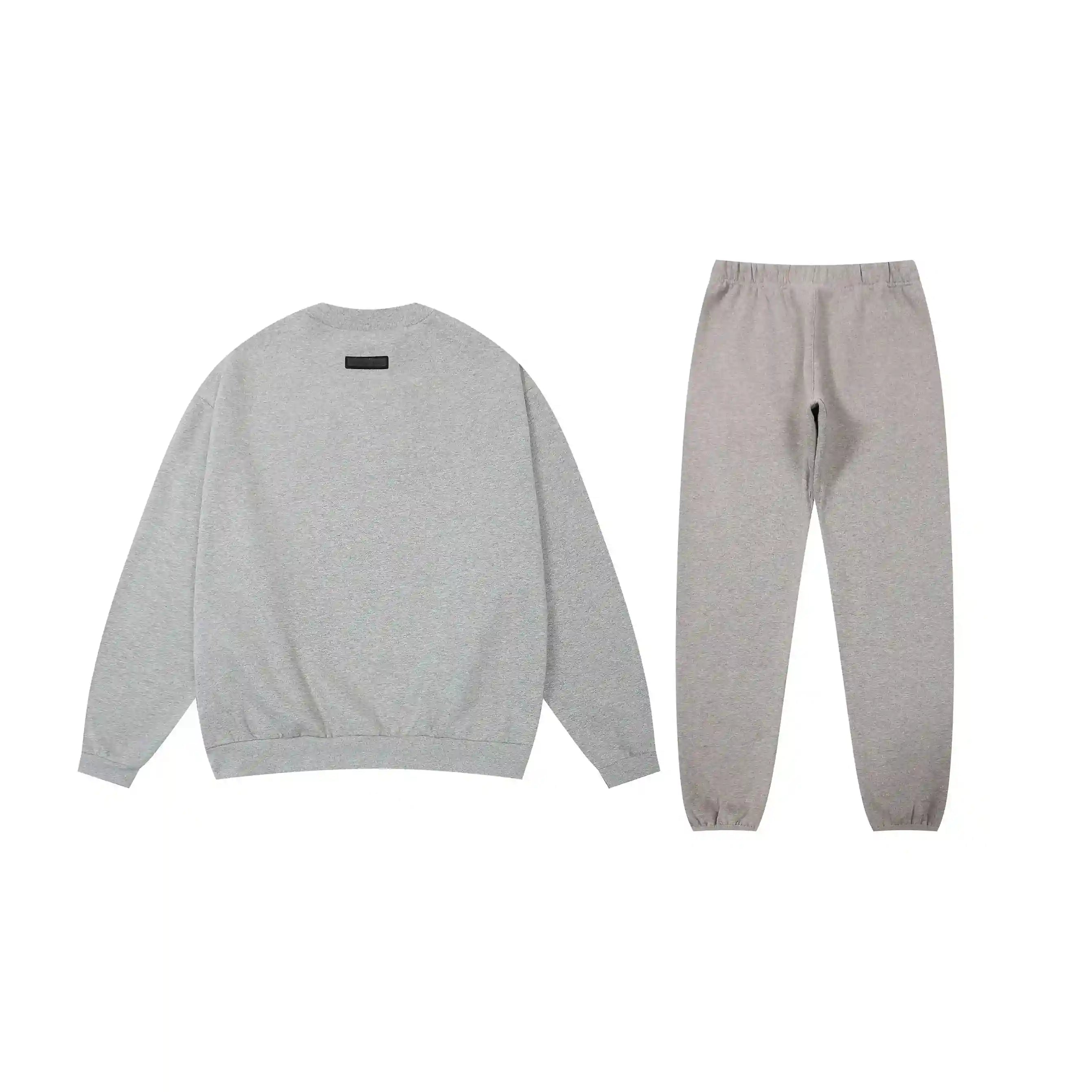ESSENTIALS Clothing Dark Heather Oatmeal Tracksuit