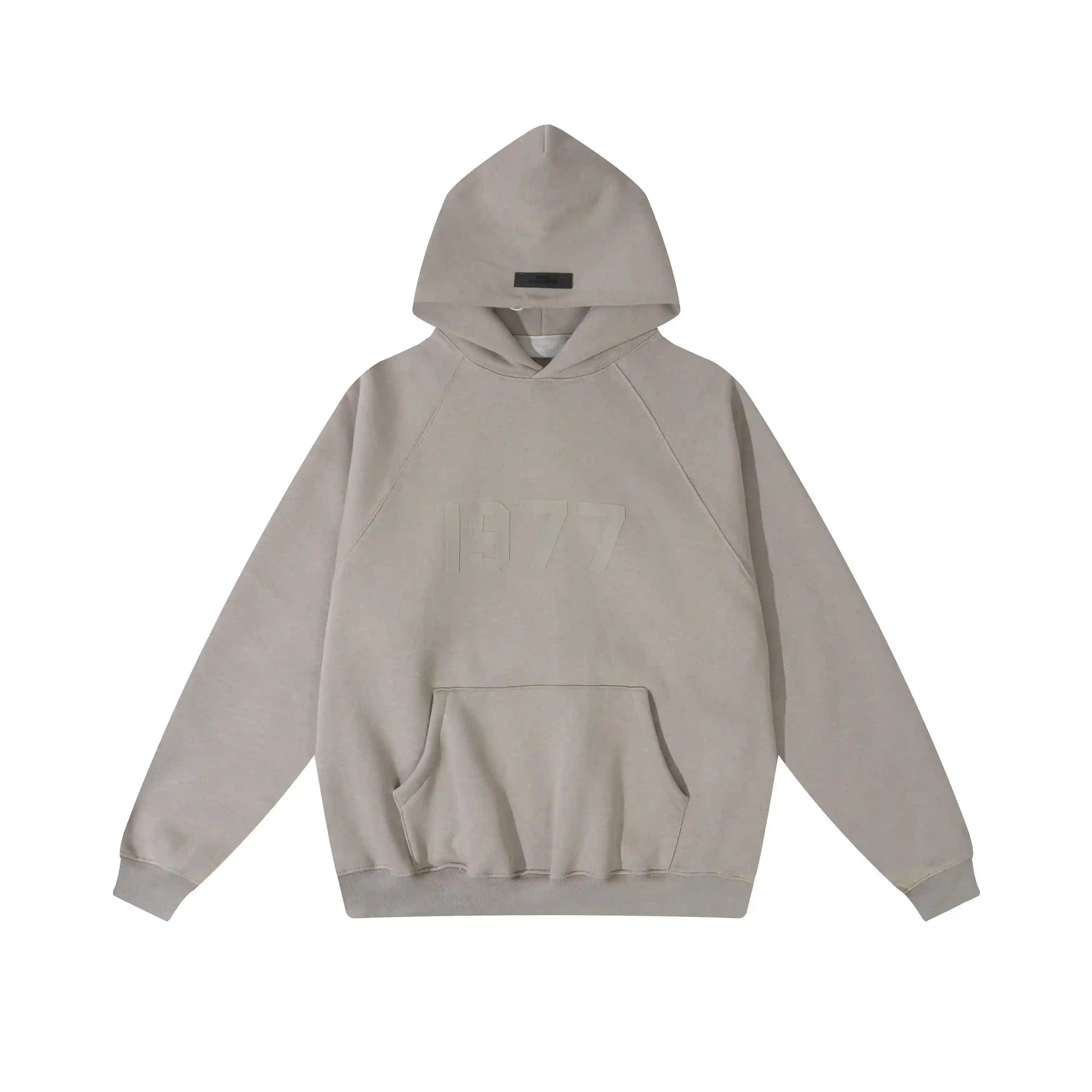 Essentials heathered grey fleece joggers with elastic waistband comfort by Fear Of God

