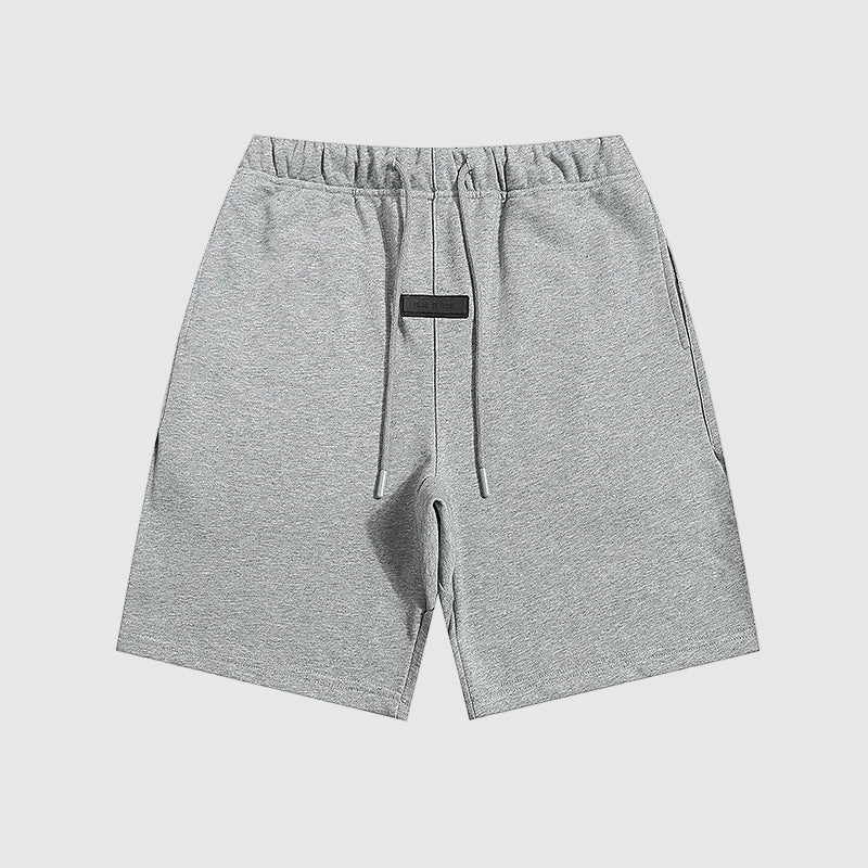 Essentials Clothing Dark Heather Oatmeal Short