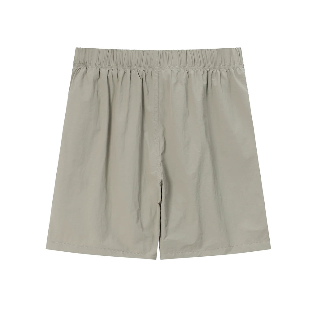 Essentials Clothing Dark Heather Oatmeal Short