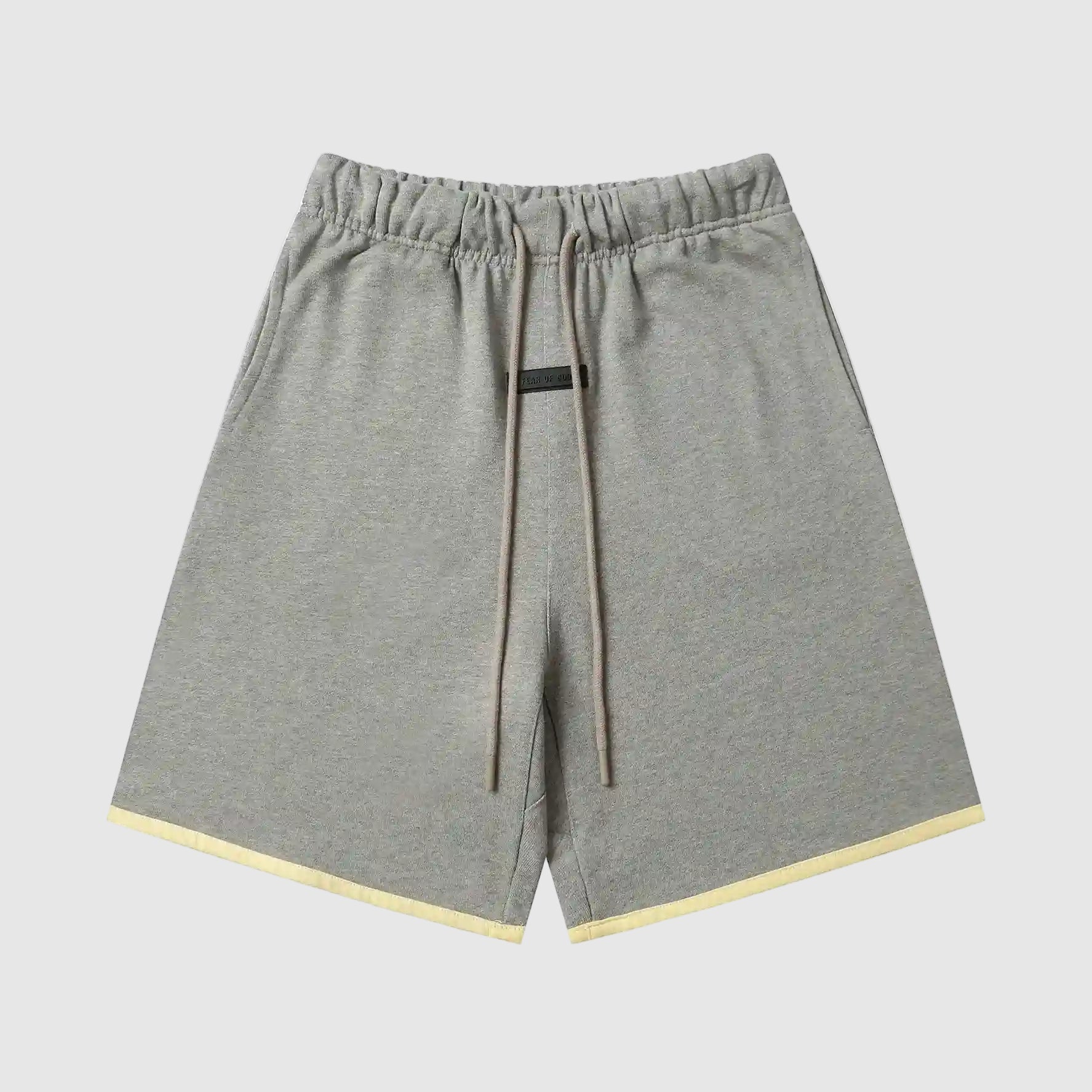 Essentials Clothing Dark Heather Oatmeal Short