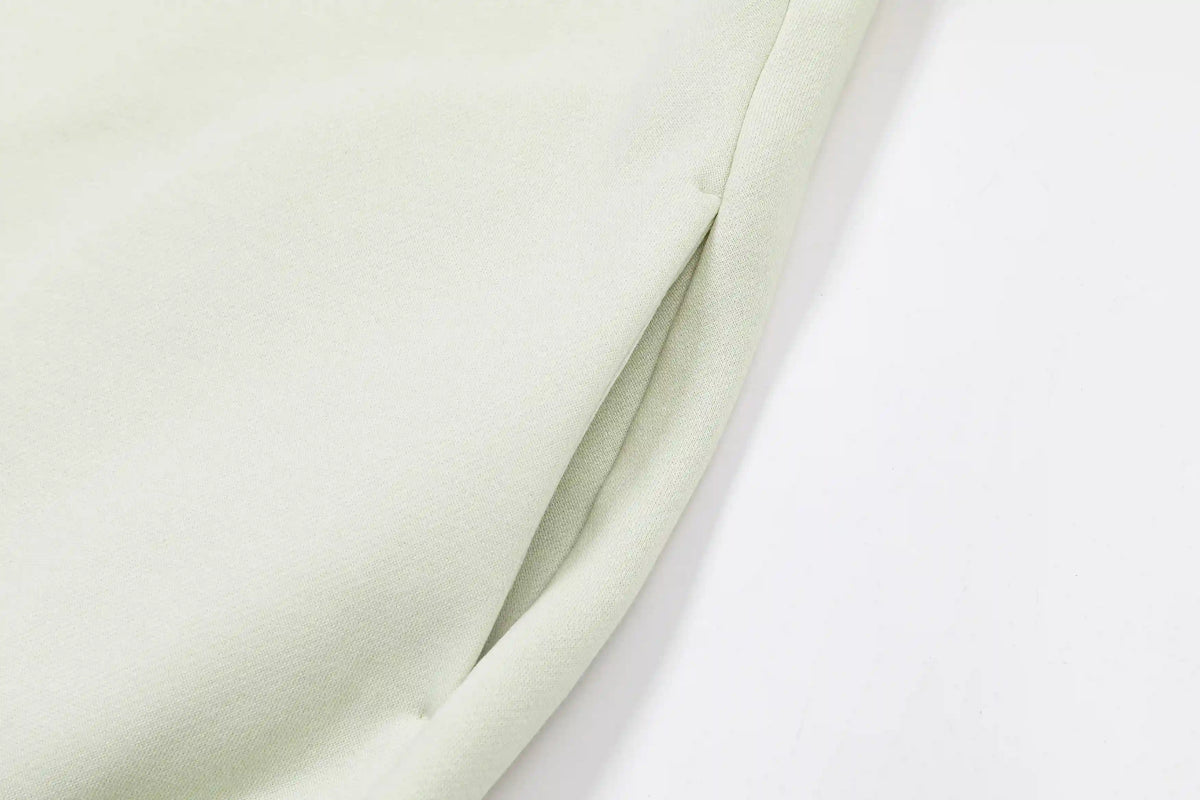 Fear of God ESSENTIALS Matcha Green Modern Fleece Track Jacket