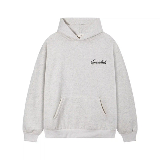 Fear of God Essentials Light Heathered Oatmeal Hoodie