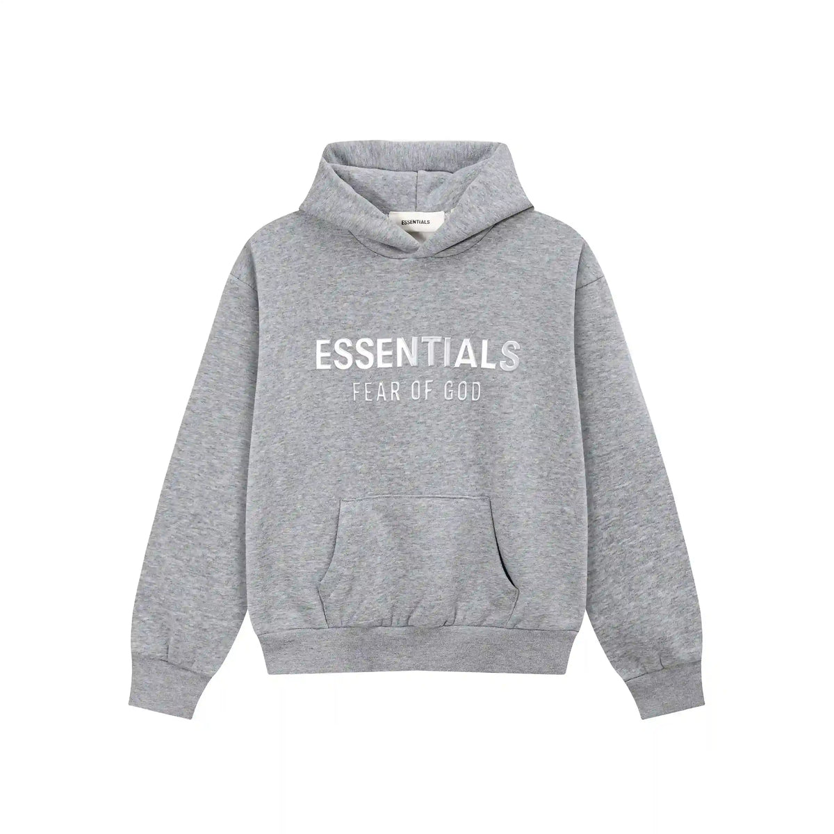 Cloudy Gray Essentials Tracksuit Pullover