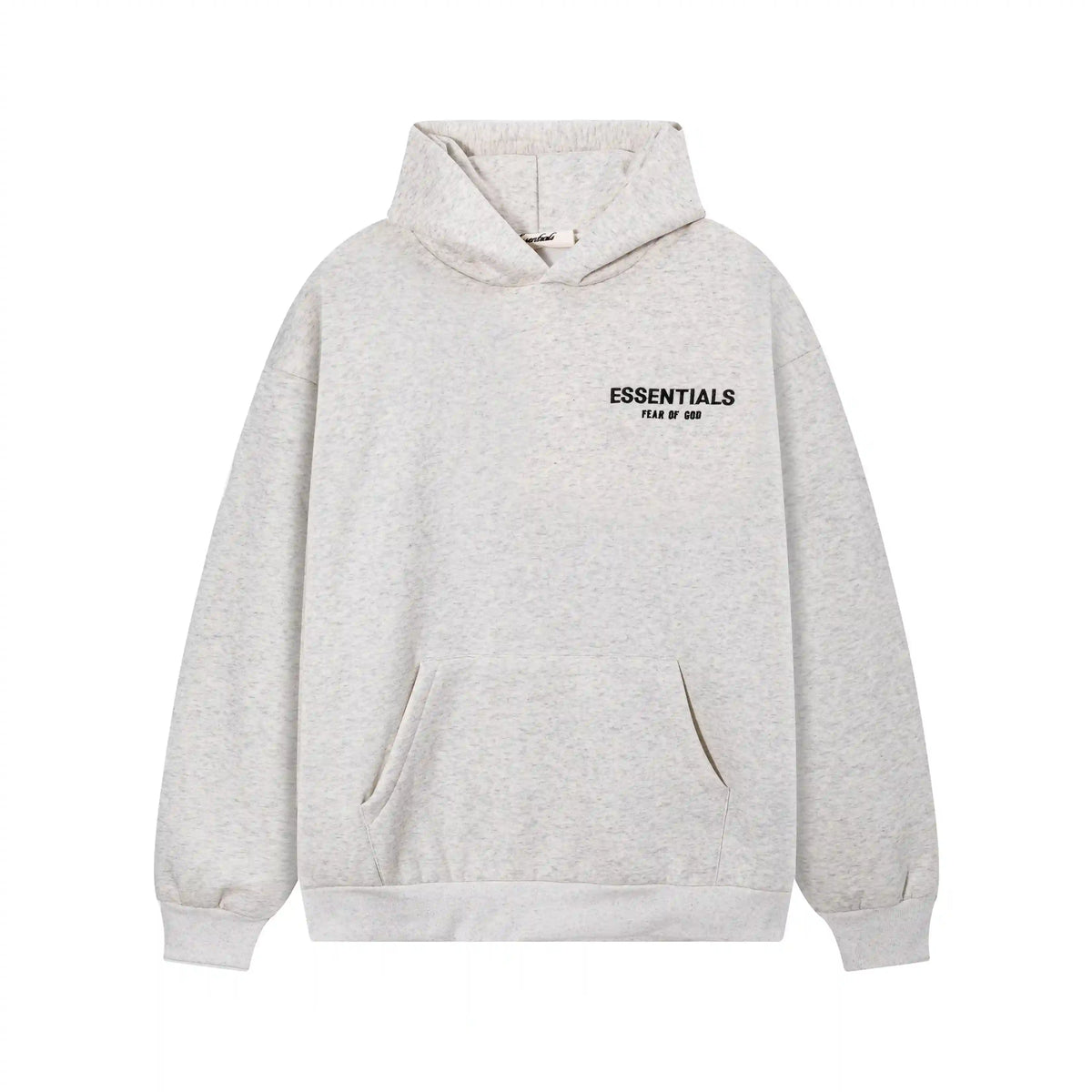 Light Heathered Oatmeal Essentials Tracksuit Pullover