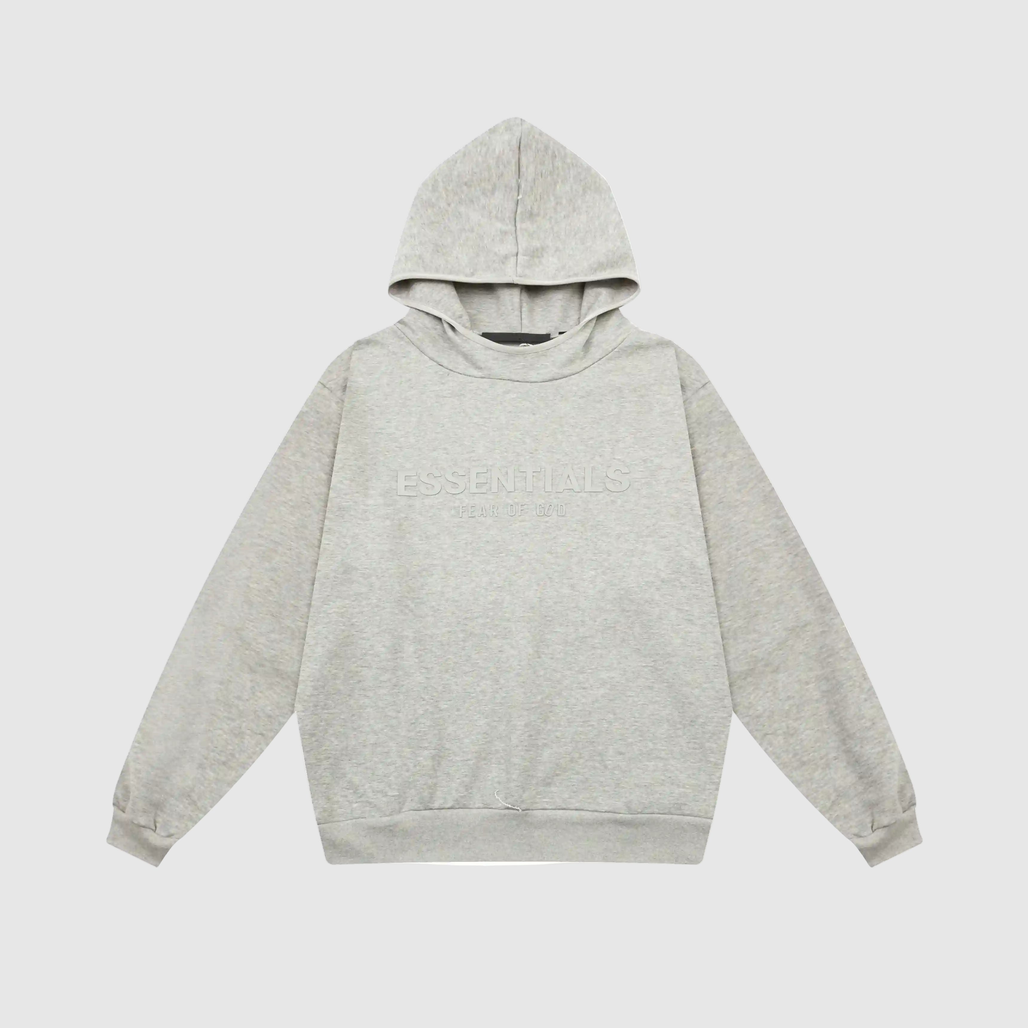 ESSENTIALS Clothing Light Heather Oatmeal Hoodie