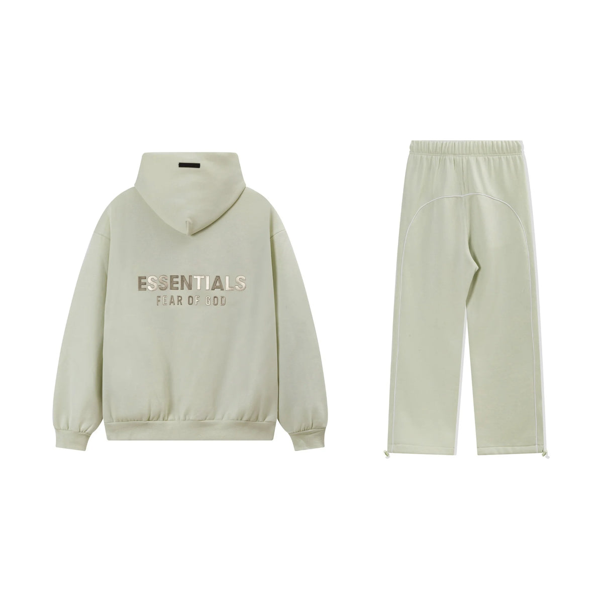 Matcha Green Essentials Tracksuit Pullover