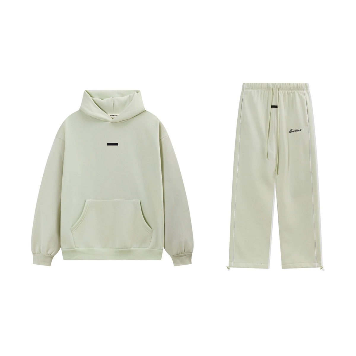 Matcha Green Essentials Tracksuit Pullover