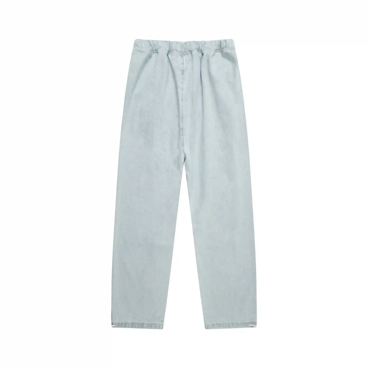 Denim blue pants by Fear of God relaxed streetwear fit