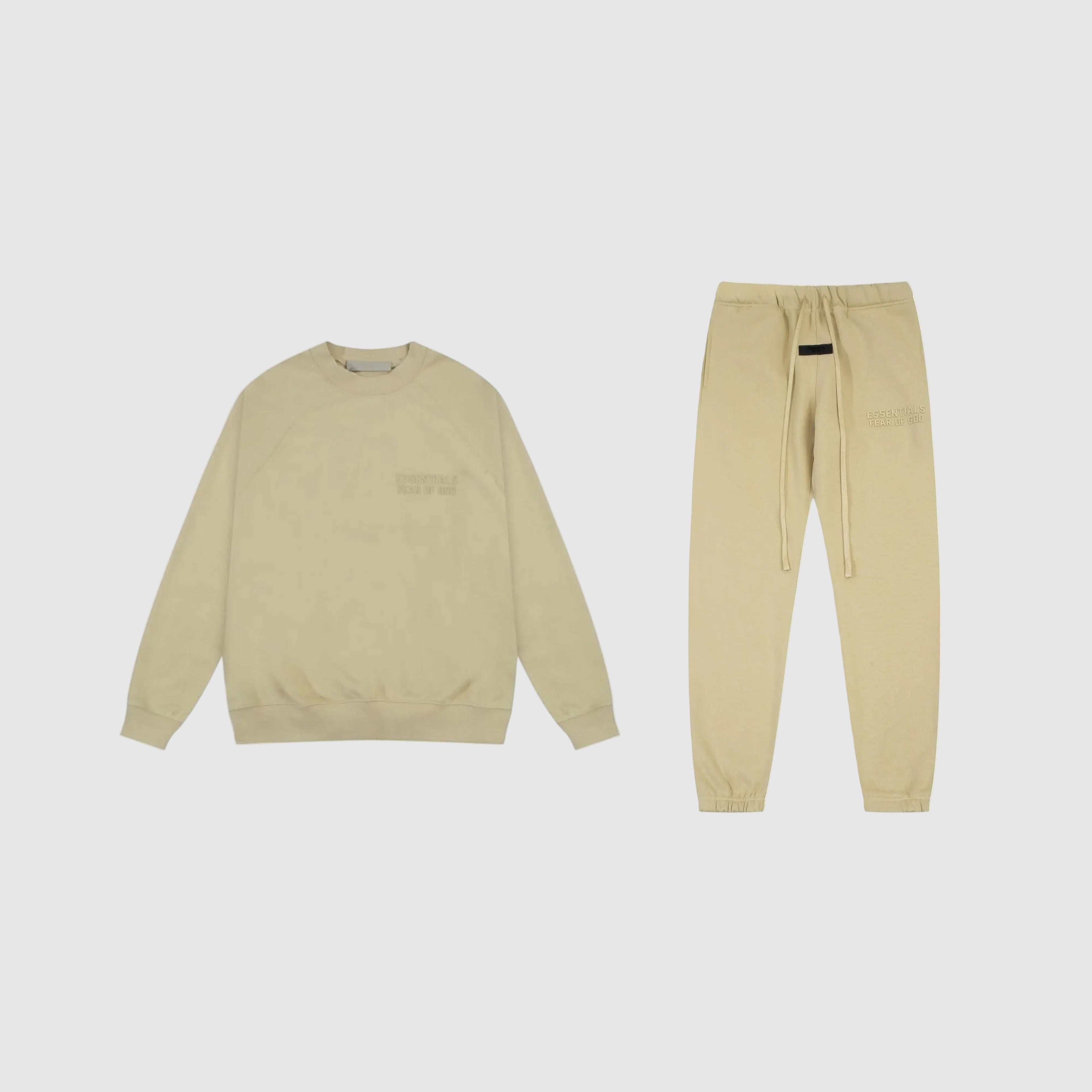 essentials-fear-of-god-tracksuit-beige-jumper-set-men-women