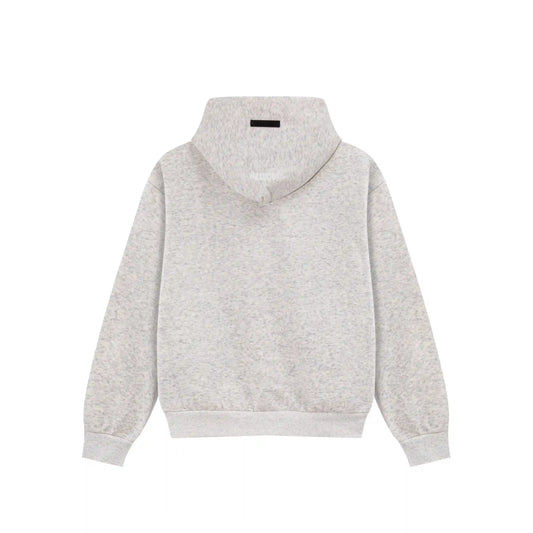 Fear of God Essentials Light Heathered Oatmeal Hoodie | Warm Neutral Hoodie