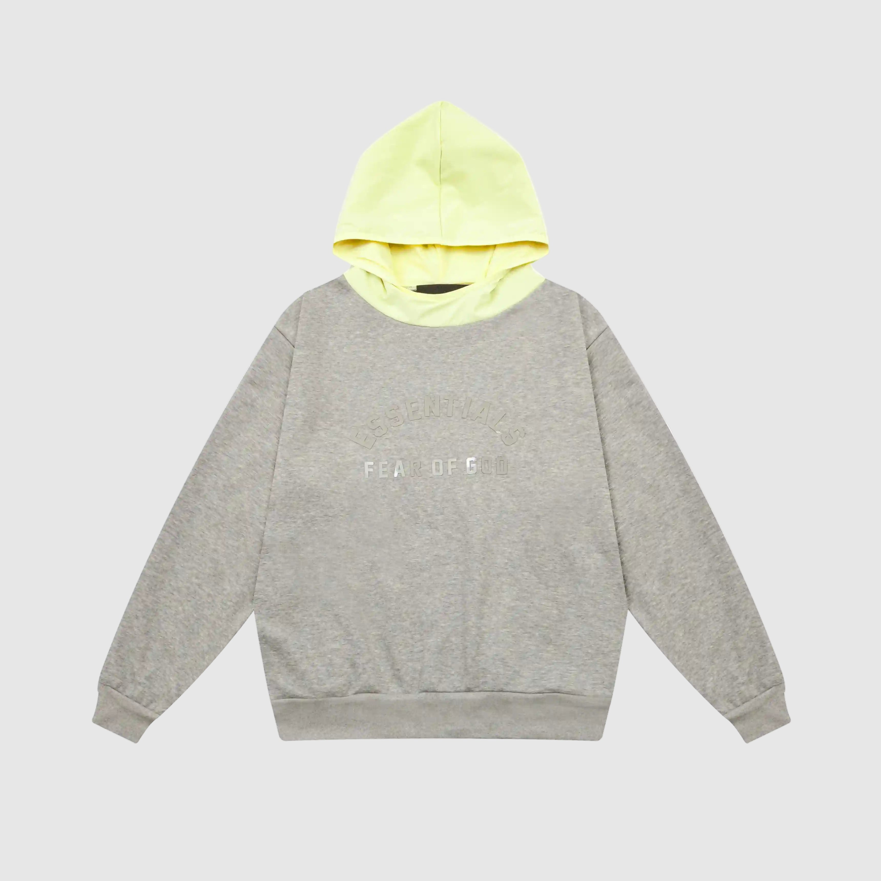 ESSENTIALS Clothing Light Heather Oatmeal Hoodie