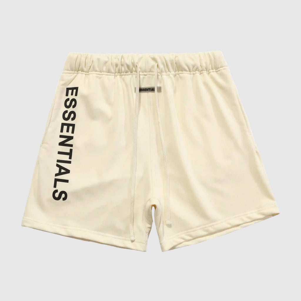 Essentials Clothing Light Cream Short