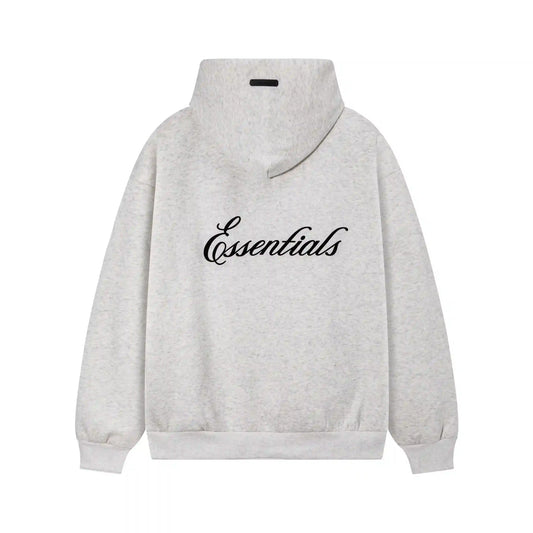 Fear of God Essentials Light Heathered Oatmeal Hoodie