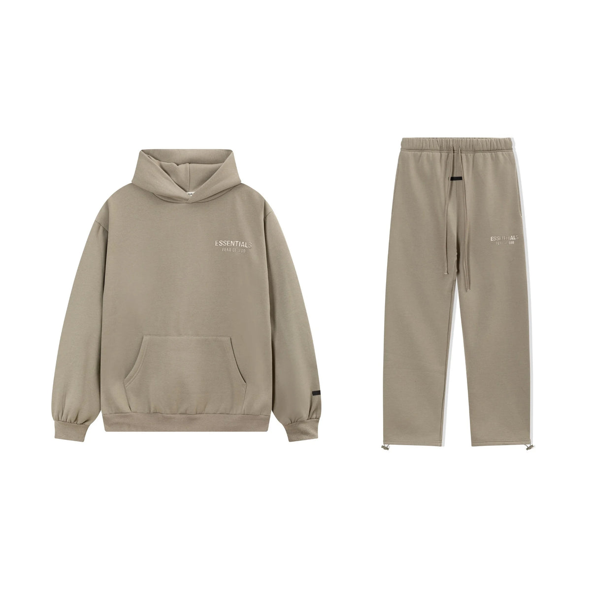 Smoky Gray Essentials Tracksuit Pullover