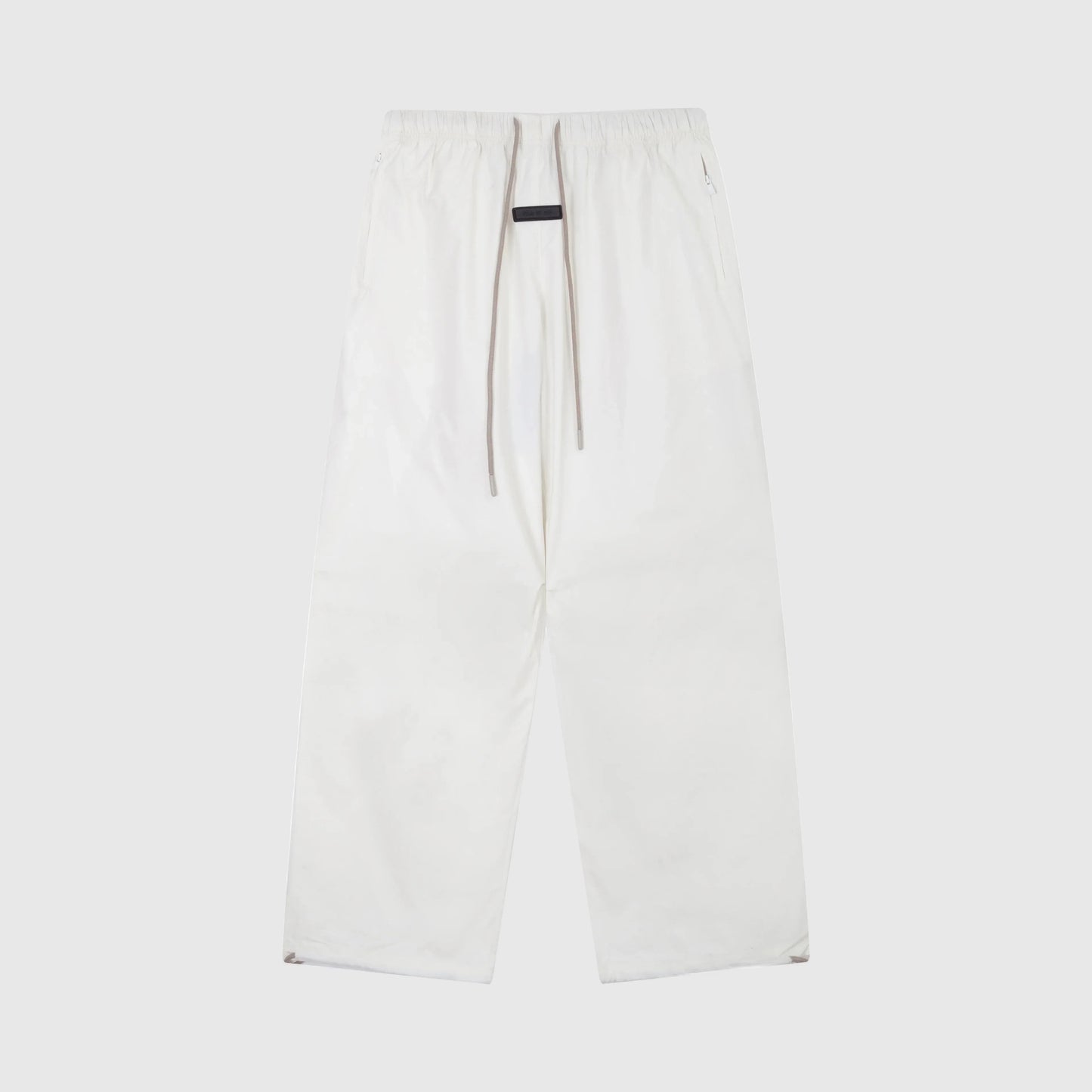 Premium fleece fabric detail on eggshell sweatpants by Fear Of God