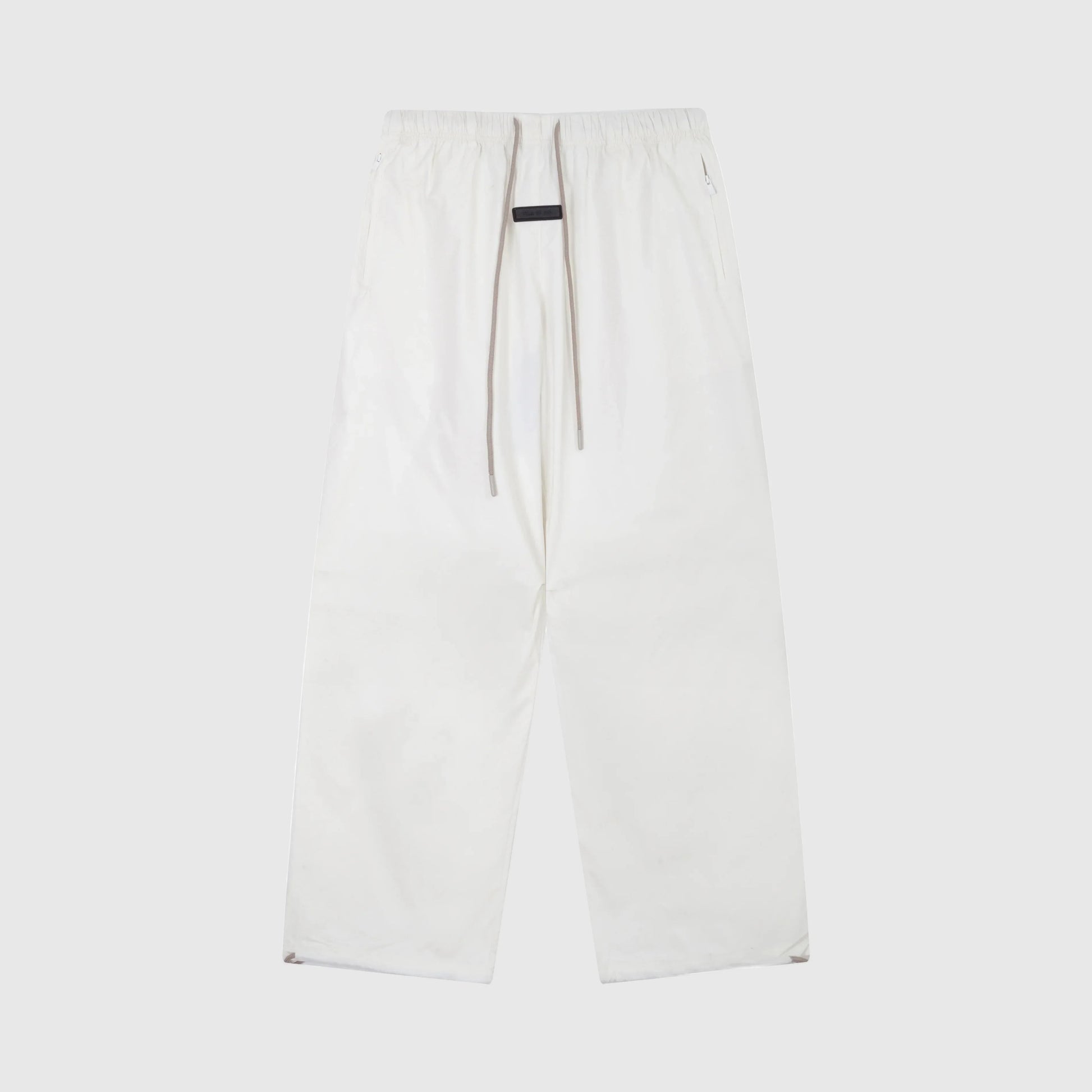 Premium fleece fabric detail on eggshell sweatpants by Fear Of God
