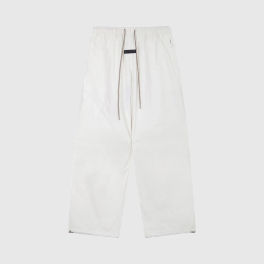 Premium fleece fabric detail on eggshell sweatpants by Fear Of God