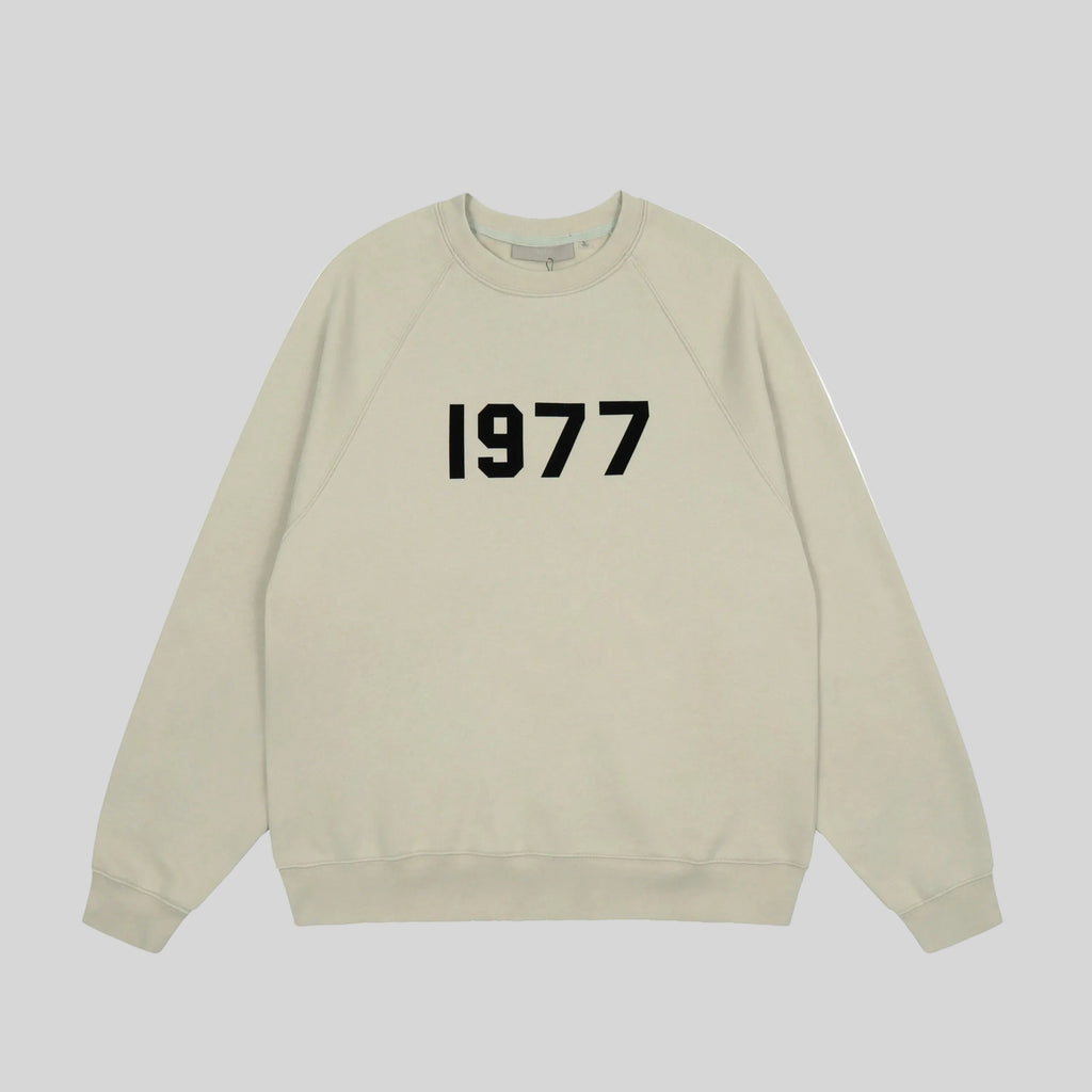 1977 Essentials Clothing Pastel Grey Sweatshirt