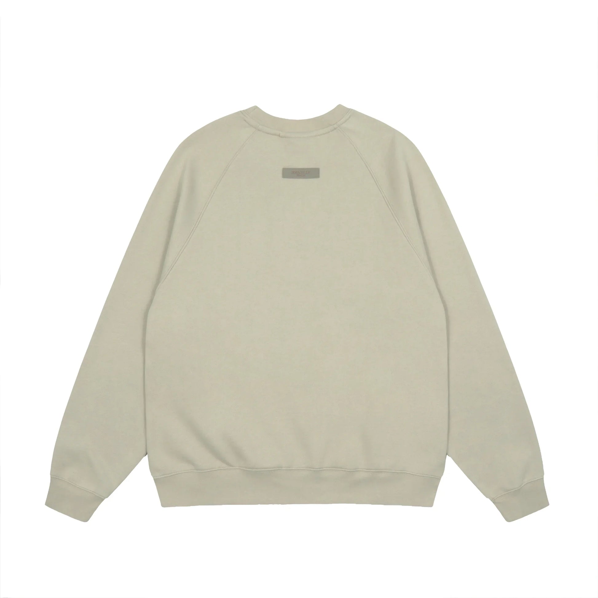 essentials pastel grey sweatshirt relaxed fit streetwear