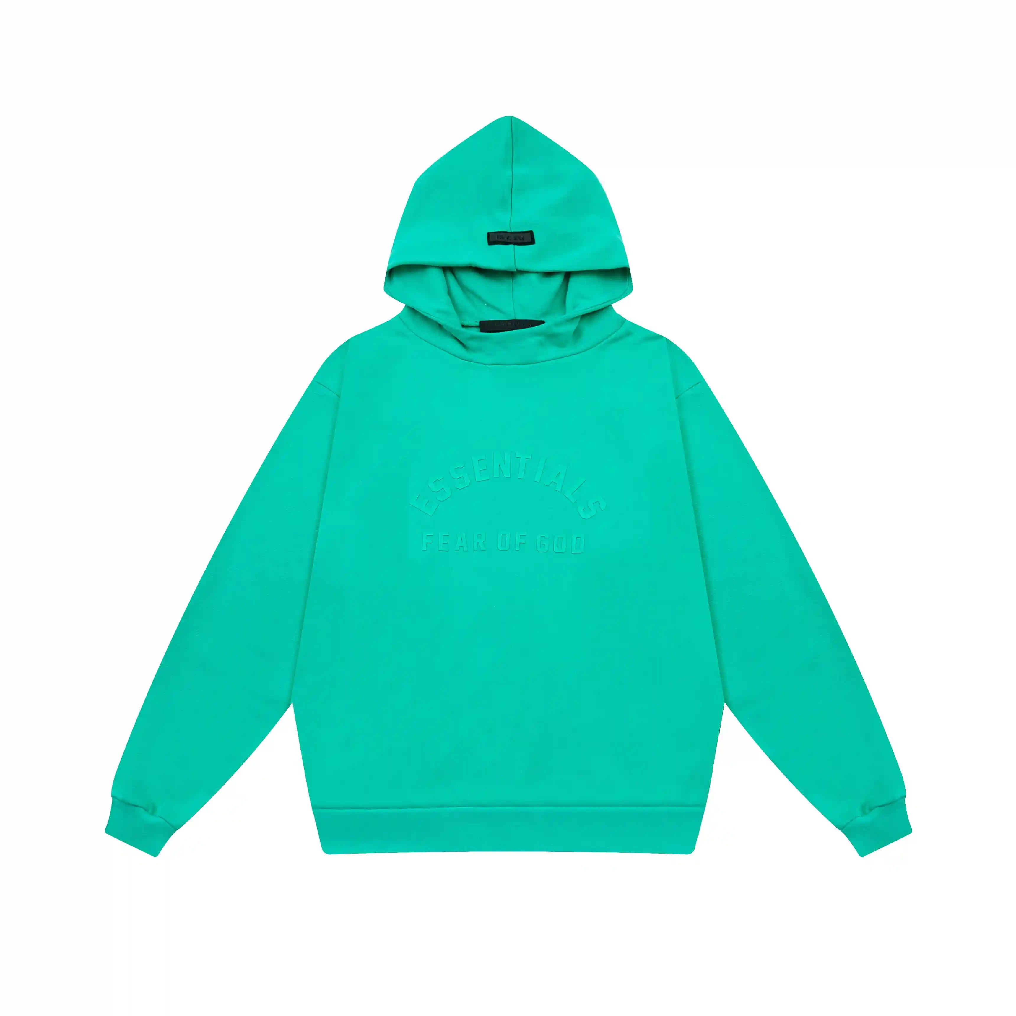 ESSENTIALS Clothing Aqua Green Hoodie