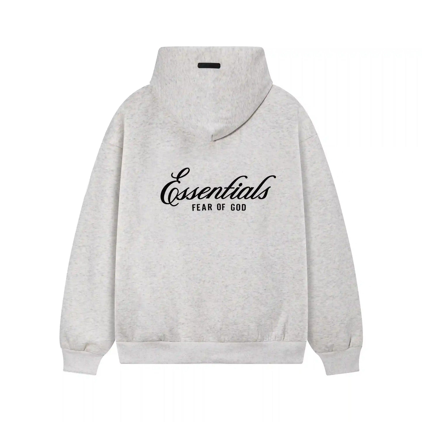 Fear of God Essentials Light Heathered Oatmeal Hoodie