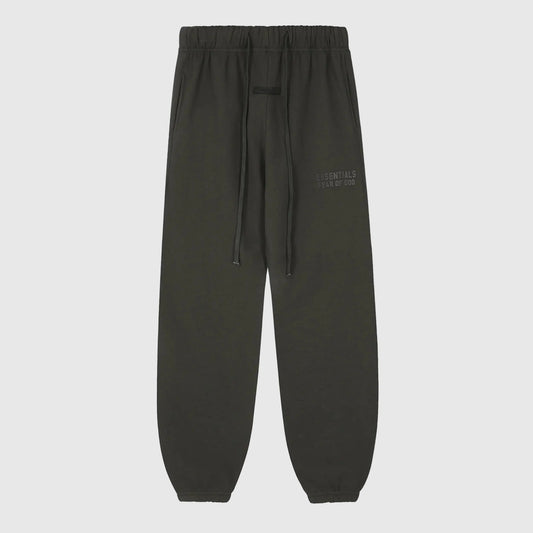 Premium fleece fabric detail on ink sweatpants by Fear of God